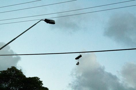 Shoes On Powerline, Landscape Aesthetic, New England, England