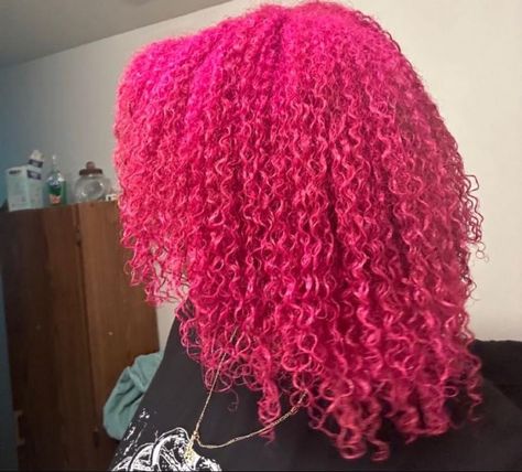 Curly Pink Hair, Pink Curly Hair, Bubblegum Pink Hair, Light Pink Hair, Dyed Curly Hair, Hot Pink Hair, Pink Hair Dye, Ramona Flowers, Curls Hairstyles