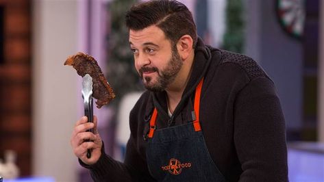 Adam Richman shares his expert techniques, tips and go-to recipe for making perfectly cooked pan-seared steak. Flavorful Dinner Recipes, Cola Ribs, Adam Richman, Apple Dump Cake, Caramel Apple Dump Cake, Pan Seared Steak, Flavorful Dinner, Celebrity Recipes, Apple Dump Cakes