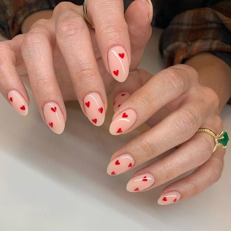 Heart Nail Designs, February Nails, Romantic Nails, Nail Designs Valentines, Bad Romance, Easter Nails, January 23, Heart Nails, Dream Nails