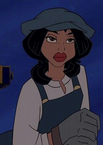 Audrey Ramirez, Kida Disney, Howleen Wolf, Woman Mechanic, Atlantis The Lost Empire, Makijaż Smokey Eye, Disney Cosplay, Cartoon Profile Pictures, Black Cartoon