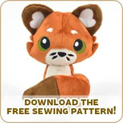 Free Pattern Friday! Fox Plush – Sew Desu Ne? Sewing Kawaii, Sewing Plush, Choly Knight, Fox Plushie, Sewing Machine Quilting, Softie Pattern, Fox Toys, Plushie Patterns, Sewing Stuffed Animals