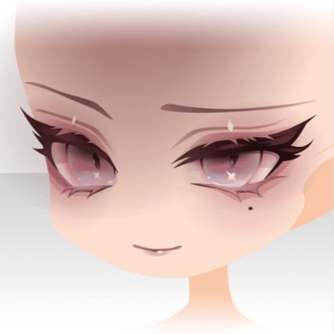 Cocopaplay Hair, Cocoplay Hair, Vtuber Model Ideas, Cocoppa Play Hair, Cocoppa Play Eyes, Coccopa Play, Cocoppa Hair, Oc Design Ideas, Chibi Eyes