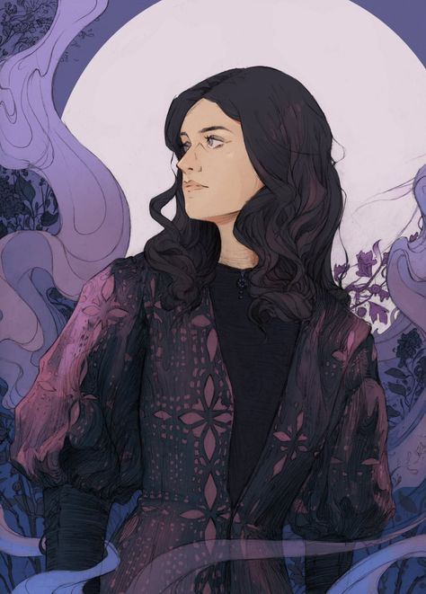 The Witcher Art, Lilac And Gooseberries, Persephone Art, The Witcher Series, The Witcher Books, Witcher Art, Awesome Artwork, Yennefer Of Vengerberg, The Witcher 3