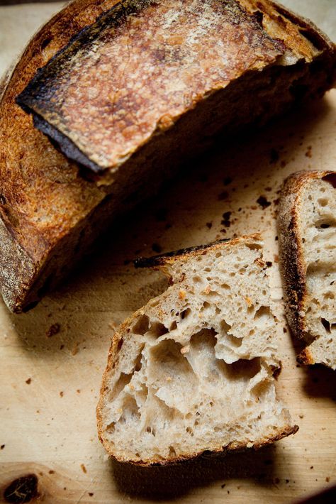 Healthiest Bread, Tartine Bread, Wheat Rice, A Loaf Of Bread, Country Bread, Dough Scraper, Loaf Of Bread, Nyt Cooking, Crumpets