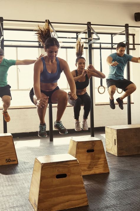 Turn Up the Intensity, Because These CrossFit Workouts Are Going to Rock Your Body What Is Hiit, Build Muscle Mass, Popsugar Fitness, Lean Muscle Mass, High Intensity Workout, Crossfit Workouts, Aerobic Exercise, Strength Workout, Muscle Mass