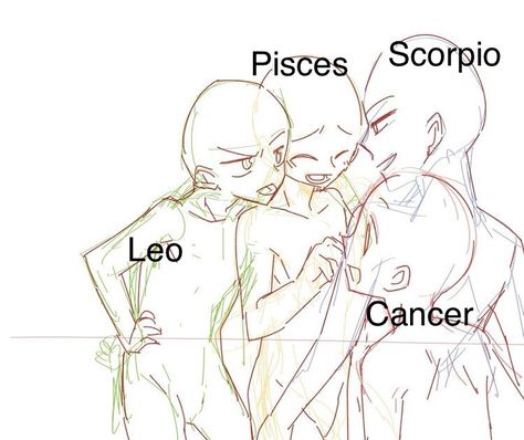 I just did what I see the most common Pisces ship are and I didn’t draw this picture I just added the signs Ship Zodiac Signs, Pisces Drawing Zodiac, Leo X Pisces, Pisces X Leo, Zodiac Signs Ships, Scorpio X Pisces, Pisces X Scorpio, Pisces X Scorpio Couple, Zodiac Signs Couples