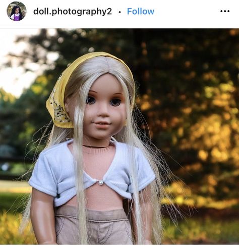 Ag Doll Hairstyles, Ag Doll Crafts, American Girl Doll Sets, American Girl Doll Hairstyles, Custom American Girl Dolls, American Girl Diy, Generation Dolls, Brat Doll, America Girl