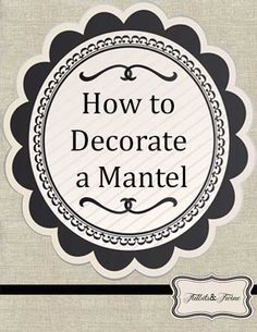 How to Decorate a Mantel Large Clock Over Mantle Fireplaces, Beautiful Fireplace Mantels, How To Decorate A Black Fireplace, Large Stone Fireplace Decor, Layered Mirrors Mantle, Mantle Decorating Ideas With Mirror, Decorating With Candlesticks, Simple Mantel Decorating Ideas, Mantlepiece Styling