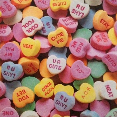 Conversation Hearts, Candy Hearts, Valentine's Day, Valentines, Candy