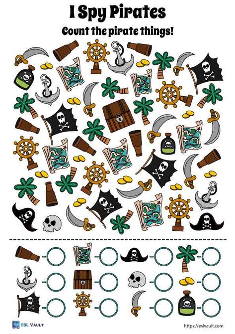 pirate worksheets for kids Pirate Activity Sheets, Pirate Themed Crafts For Kids, Pirate Worksheets Preschool, Pirates Activities For Kids, Pirate Preschool Activities, Pirate Theme Preschool, Free Pirate Printables, Pirate Maths Activities, Pirate Activities For Kids