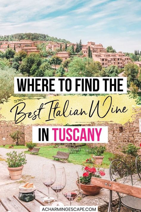 Italy Wine Tasting, Tuscany Wine Tasting, Wine Tasting Guide, Euro Tour, Best Italian Wines, Tuscany Wine, Drink Bucket, Couples Travel, Tuscany Travel