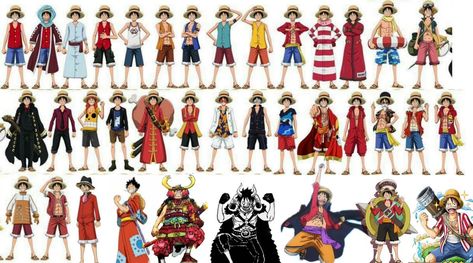 Onigashima Luffy, Luffy Outfits, One Piece Deviantart, One Piece Funny Moments, Zoro And Robin, Pirate Outfit, Snk Cosplay, Luffy Gear 5, One Piece Clothing