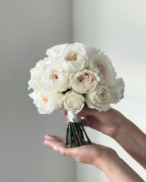 Single Bloom Bouquet, City Hall Bouquet, Single Bloom Wedding Bouquet, White Roses Bridal Bouquet, White Roses Wedding Bouquet, Bridal Bouquet White Roses, White Roses Bouquet, Roses Bridal Bouquet, Wedding Brainstorming