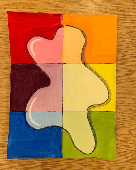 Here’s a little more info on the Paint Spill project that I do with 2nd grade. I photocopy a grid and each student draws a spill shape. I… Paint Spill, Art Education Projects, 7th Grade Art, 2nd Grade Art, 6th Grade Art, 4th Grade Art, 5th Grade Art, 3rd Grade Art, Elementary Art Projects