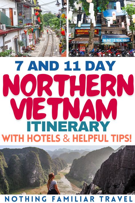 Vietnam Travel Vietnam Guide, Hearty Food, Vietnam Itinerary, Northern Vietnam, Vietnam Travel Guide, North Vietnam, International Travel Tips, Travel Destinations Asia, Asia Travel Guide