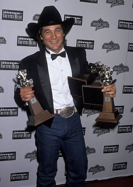 Clint Black during 25th Annual Academy of Country Music Awards at Pantages Theater in Hollywood, California 1990 Clint Black, Country Music Awards, Hollywood California, Music Awards, In Hollywood, Country Music, Theater, Hollywood, California