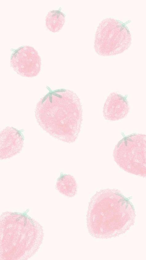 Pink Wallpaper Kawaii, Strawberry Background, Pastel Pink Wallpaper, Pink Wallpaper Ipad, Cute Pink Background, Iphone Wallpaper Aesthetic, Jelly Wallpaper, Desain Quilling, Bow Wallpaper