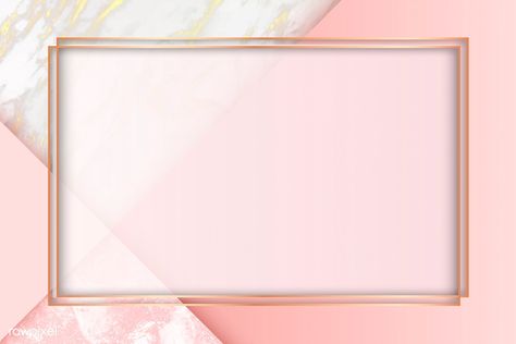 Gold rectangle frame on pink background vector | premium image by rawpixel.com / Kappy Kappy Background Images For Ppt, Powerpoint Background Design Pink, Powerpoint Background Free, Cute Powerpoint Templates, Free Watercolor Flowers, Background For Powerpoint Presentation, Pink Rectangle, Cute Pink Background, Certificate Design Template