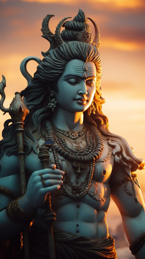 Shiva is the Supreme Lord who creates, protects and transforms the universe. Pictures Of Shiva, Shiva Parvati Images, Hanuman Photos, Lord Photo, Hanuman Pics, Shri Ram Photo, Shiva Photos, Lord Shiva Hd Images, Ram Photos