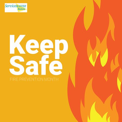 In observance of Fire Prevention Week, at all times let us practice fire safety ways to protect our homes and establishments from any fire related accidents. Stay safe everyone!  #firepreventionweek #fpw #cleaningservice #atlantaCleaningServices #servicemastercleanatlanta Fire Prevention Month, Fire Prevention Week, Stay Safe Everyone, Fire Safe, Fire Prevention, Fire Safety, Warning Signs, Cleaning Service, Stay Safe