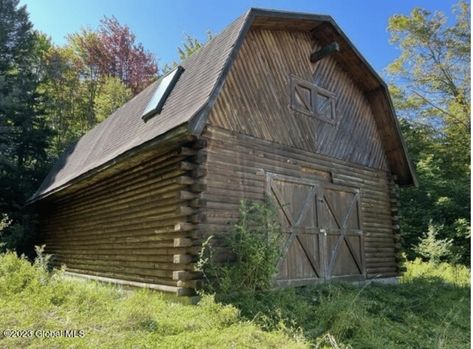 36 Acres For Sale With Log Barn, Pond and Drilled Well in New York $149,900 36 acres for sale in beautiful Schoharie County, arguably the most beautiful county in New York State. The property is a short drive to Summit Lake. Summit Lake, Norland Historic Estate, Life Dreams, Catskill Mountains, Hobby Farm, Hobby Farms, New York State, Country Life, Weekend Getaways