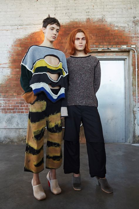 mike eckhaus zoe latta aw19 nyfw new york fashion week Fashion Week Looks, Eckhaus Latta, Shoes Photography, Moda Paris, Declaration Of Independence, Fashion Weeks, New York Fashion Week, Music Art, New York Fashion