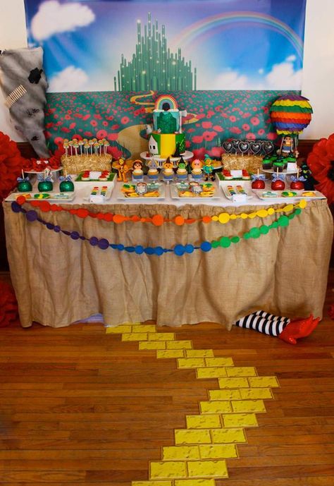 Wizard of Oz Baby Shower Party Ideas | Photo 16 of 36 Emerald City Party, Beach Ball Birthday, Relief Society Birthday, Shower Pics, Ball Birthday Parties, Ball Birthday, Baby Shower Party Ideas, Shower Party Ideas, The Wonderful Wizard Of Oz