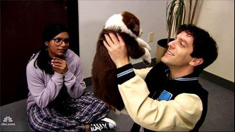 Kelly And Ryan The Office, Ryan And Kelly, The Office Ryan, Bj Novak, Office Cast, Best Of The Office, Kelly Kapoor, Ryan Howard, Threat Level Midnight