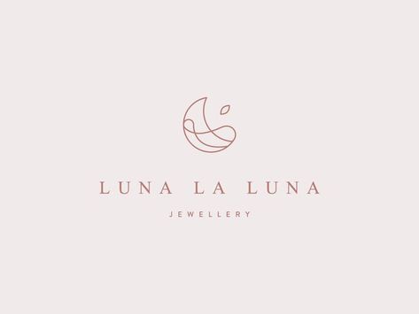 Logo Lune, Jewelry Brand Logo, Jewelry Logo Design, Inspiration Logo Design, Yoga Logo, Moon Logo, Fitness Logo Design, Jewelry Logo, Jewellery Brand