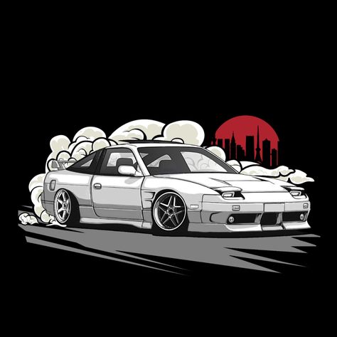 Nissan 180SX JDM Car Design for T-shirt, Sticker, Poster, and more...180sx, nissan, 240sx, nissan 180sx, nissan 240sx, nissan 180sx type x, 200sx, s13, jdm, sr20det, car, drift, car world, 180sx drift, nissan 180sx drifting, 180sx type x, red 180sx, 1994 180sx, red s13 Nissan 180sx Jdm, 180sx Drift, 180sx Nissan, 200sx S13, Nissan Gtr R32, Hoodie Design Ideas, Nissan 180sx, Car Drift, R34 Gtr