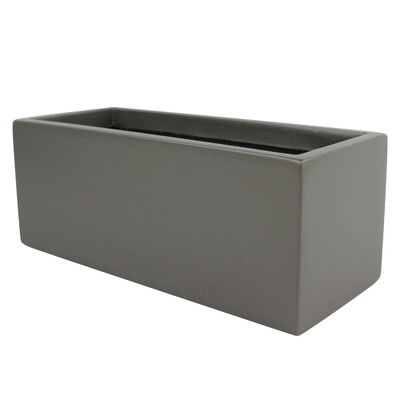 Belmont Rectangle Fiberglass Planter Box Planters Outdoor, Plastic Planter Boxes, Rectangle Planters, Trough Planters, Fiberglass Planters, Window Planter Boxes, Steel Planters, Modern Planters, Table Top Design