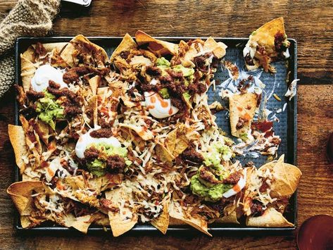 Kristin Cavallari shares sheet-pan nacho recipe from new cookbook - Insider Roasted Salsa Recipe, Wheat Pasta Recipes, Sheet Pan Nachos, Nacho Recipe, Pan Nachos, Cozy Recipes, Slow Cooker Chicken Tacos, Taco Meat Recipes, Easy Guacamole