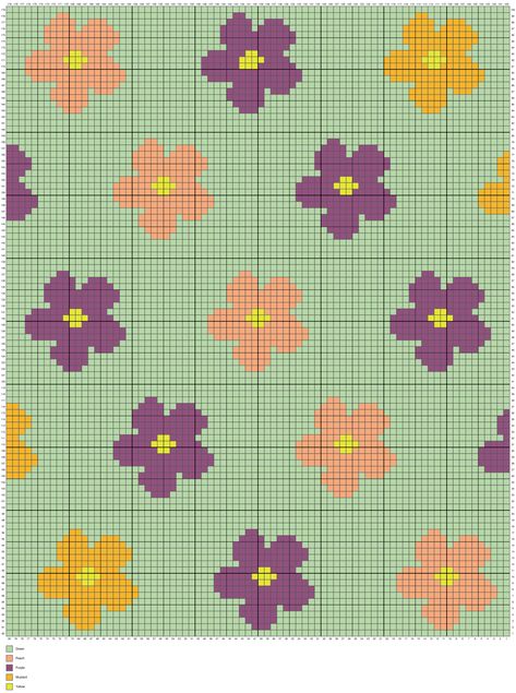 Have a look at my newest C2C design for a Simple Flower blanket. It's designed with girls in mind. Download the free crochet graph from Magic Yarn Pixels. Written C2C and row-by-row patterns with multi-page graphs also available. Flower Crochet Blanket, Crochet Pattern Flower, C2c Crochet Pattern Free, C2c Blanket, Crochet Flower Blanket, Simple Flower Design, Graph Crochet, Crochet Graph, Flower Blanket