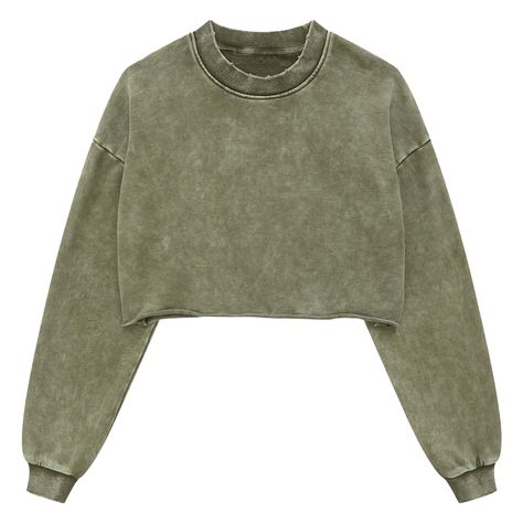 PRICES MAY VARY. Features:Pullover sweatshirts for women,long sleeve ,roll hem design ,frayed crewneck tops ,drop shoulder,elastic cuffs,cropped length,loose fit, solid color,oversized crop tee shirt, acid wash hoodie. Match:Long sleeve cropped sweatshirts women,easy to pair with high waist pants,casual pants,shorts,jeans,skirts,legging,sweatpants to creating a fashion and pretty look.This crop top is the ideal choice in your wardrobe. Occasions:This vintage crewneck tops,suitable for causal dai Underground Clothing, Fashion 90s, Korean Streetwear, Outfits Y2k, Preppy Aesthetic, Long Sleeve Crop, Crop Sweatshirt, Grunge Fashion, Y2k Fashion