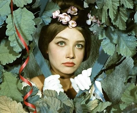 Czech New Wave, 70s Films, Fantasy Movies, Vintage Portraits, Doll Parts, Beauty Icons, Film Stills, Vintage Movies, Aesthetic Photo