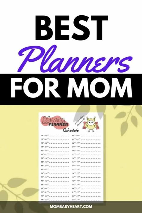 8 Best Planners For Moms - Mom Baby Heart Best Planners For Moms, Cash Envelope Wallet, Mom Planner, Day Designer, Mom Diy, Best Planners, Family Organizer, The Happy Planner, Erin Condren Life Planner