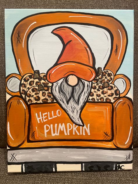 Fall Gnome Window Painting, Thanksgiving Paintings Easy, Fall Themed Window Painting, November Window Painting, October Window Painting, Fall Paintings On Canvas Easy Scarecrow, Easy Halloween Window Painting Ideas, Fall Window Painting Store Fronts, Fall Window Painting Ideas Easy