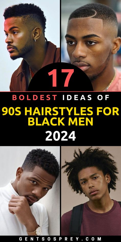 Transport yourself back to the golden era of style with our guide to Reviving Classic 90s Black Men Hairstyles for 2024. From sleek fades to intricate braids, explore a diverse range of trendy haircuts that capture the essence of the 90s. Whether you're a fan of vintage looks or prefer a modern twist, our style guide offers something for every taste and preference. Elevate your hairstyle game and make a statement with our curated collection of 90s-inspired cuts. 90s Hairstyles Men Black, Gotee Styles Mens Black, African American Male Hairstyles, Wave Hairstyles Men, High Fade Black Men, Black Men’s Hairstyles, Black Men Haircut Styles, Black Haircuts For Men, Dominican Hairstyles