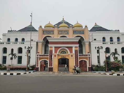 Masjid Agung Sultan Mahmud Badaruddin, Kota Palembang, Sumatera, Indonesia. Masjid Agung, Indonesia