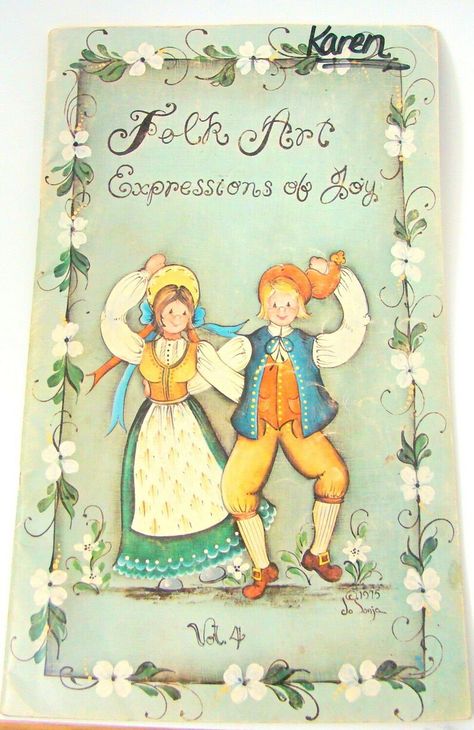 Jo Sonja, Tole Decorative Paintings, Decorative Painting Patterns, Art Expressions, Tole Painting Patterns, Copper Crafts, Decorative Paintings, Craft Corner, Painted Books