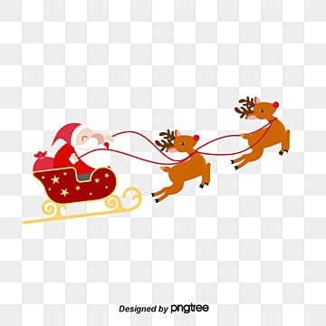 Painted Reindeer, Ride Drawing, Santa Hat Vector, Reindeer Drawing, Fireplace Drawing, Santa Cartoon, Fly Drawing, Tufting Diy, Deer Vector