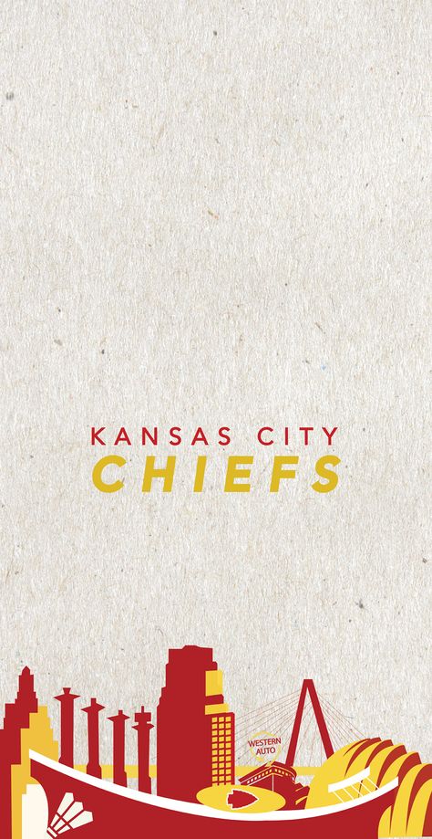 Kansas City Chiefs Wallpaper, Kansas City Chiefs Craft, Chiefs Crafts, Western Auto, Chiefs Wallpaper, Kansas Chiefs, Kc Football, Nfl Football Art, Kansas City Chiefs Logo