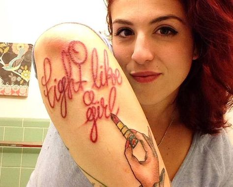 Feminism Tattoo, Feminist Tattoos, Quotes Badass, Feminist Tattoo, Sweet Tattoos, Smash The Patriarchy, Like A Girl, Skin Art, Body Mods