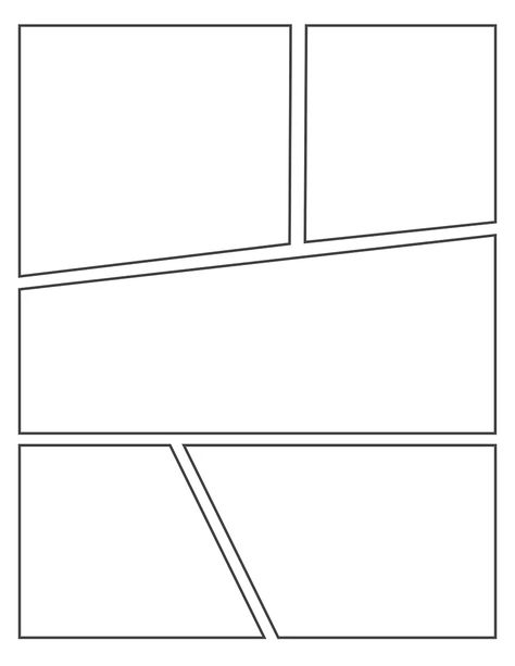 Manga Art Comic, Comic Frame Design, Comic Sketch Ideas, Comics Design Ideas, Manga Frame Template, Comics Strip Template, Manga Panels Base, Manga Ideas Comics, Manga Template Layout