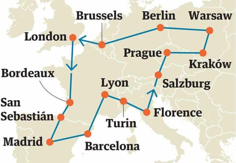 Interrail Map, Germany Maps, Travelling Inspiration, Interrail Europe, Europe Life, France Train, Amsterdam Itinerary, Europe Train Travel, Train Trips