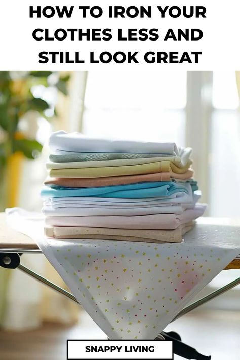 Tired of spending all your time ironing? Don't worry! There are plenty of clever tricks to help you minimize your ironing chores without compromising on style. Stay looking sharp with less effort! Housekeeping Hacks, Wrinkle Release Spray, Laundry Room Organization Ideas, Hacks For Home, Room Organization Ideas, Laundry Routine, Over The Door Hooks, Hobby Gifts, Maximize Storage