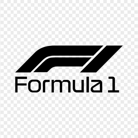 Formula 1 Logo, Black Football Players, F1 Logo, Formula 1 Car Racing, Logo With A, Free Football, 1 Logo, Clear Background, Silhouette Png