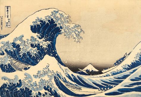 Mont Fuji, Mary Cassatt, Georges Seurat, Edouard Manet, The Great Wave, Japanese Waves, Japanese Wall Art, Great Wave Off Kanagawa, Katsushika Hokusai