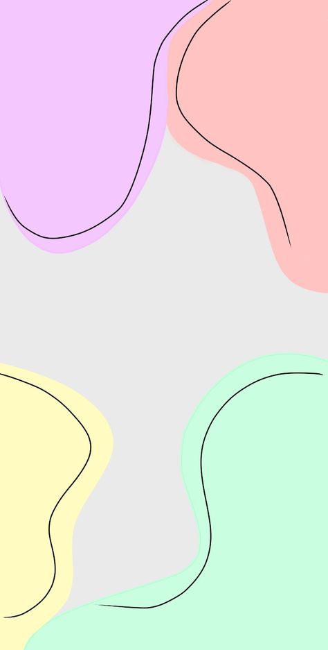 Pastel Iphone Wallpaper, Iphone Ideas, Abstract Wallpaper Design, Wallpaper Doodle, Simple Iphone Wallpaper, Iphone Wallpaper Pattern, Abstract Iphone Wallpaper, Hippie Wallpaper, Iphone Wallpaper Themes